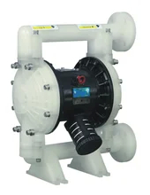 1/2 공기 입구 120PSI 공기 압력에서 청정실 환경을위한 공기 가동 디아프라그마 펌프