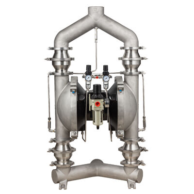 신형 디자인 공압 분말 펌프 (PTFE 다이어프램 및 150gpm 유량, 산업용)