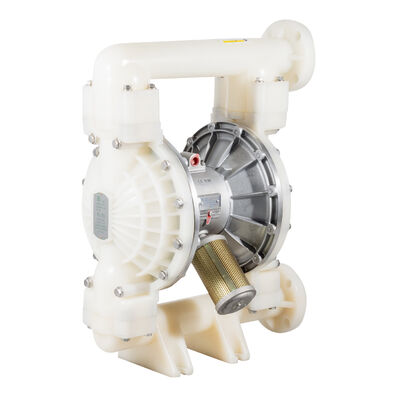 산업용 120psi 최대 압력의 맞춤형 검은색 고무 공압 다이어프램 펌프