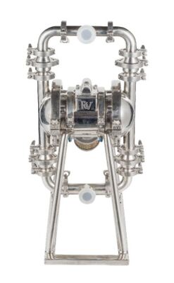 120psi 최대 압력 및 PTFE 대막을 가진 고온 저항 AODD 펌프