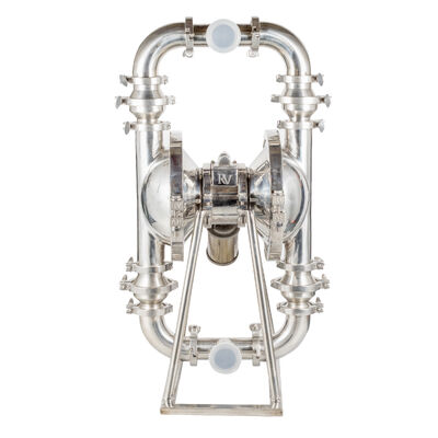 120psi 최대 압력으로 폐수 처리용 PTFE 대막 위생 AODD 펌프