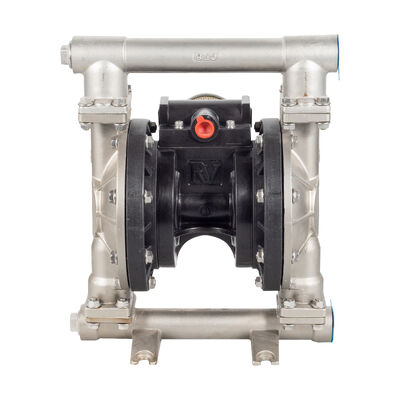 미니 디아프라그마 진공 펌프 기름 없는 공기 120psi 최대 압력 40gpm 최대 흐름 및 폐수 처리용 PTFE 디아프라그마