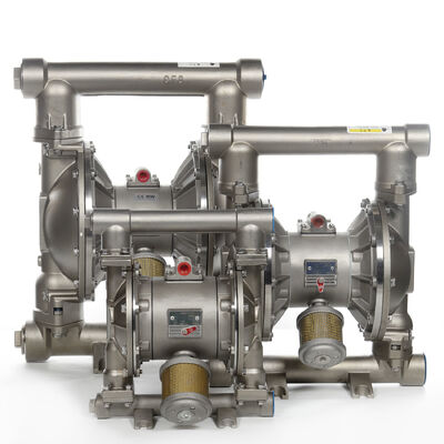 폐수 처리 및 관개를 위한 공압 동력원 스테인리스 스틸 AODD 펌프