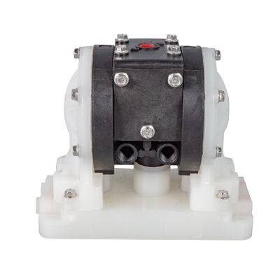 PVDF 재료 1/4 인치 강성 산성 화학 물질을 위한 공기 대막 펌프