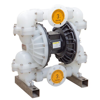 산업용 용품용으로 낮은 압력 PTFE 용체와 270gpm의 흐름률을 가진 Pneumatic Diaphragm Pump