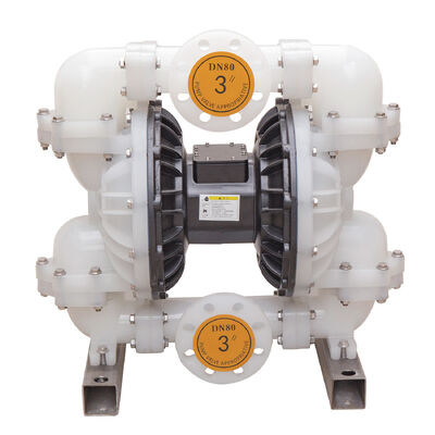 산업용 용품용으로 낮은 압력 PTFE 용체와 270gpm의 흐름률을 가진 Pneumatic Diaphragm Pump