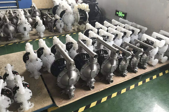 CE 인증을 받은 340L/M의 흐름률과 공기 전원 공급원을 가진 공기 작동 디아프라그마 펌프