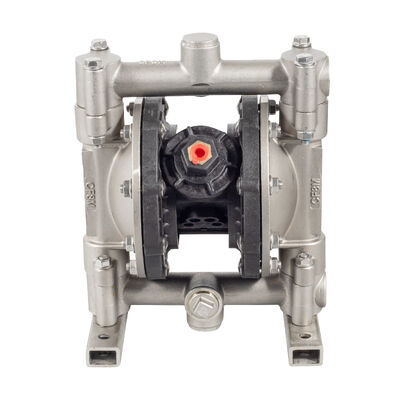 폐수처리를 위한 공기성 이중막 펌프, 최대 압력 100psi 최대 흐름 15gpm 및 하이트렐막