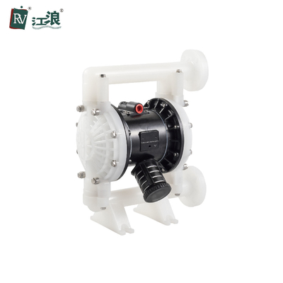 니트릴 탄성체 PTFE 볼 밸브 151lpm과 표백제를 위한 1 &quot; 공중 격판 펌프