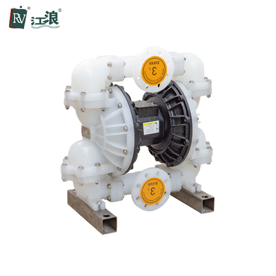 270gpm 3 인치 폴리프로필렌 격판 펌프 90L/S 플랜지 연결