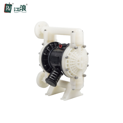 PTFE 얇은막 격판 펌프 공기 용매는 1 &quot; 플라스틱 센터를 이동시킵니다