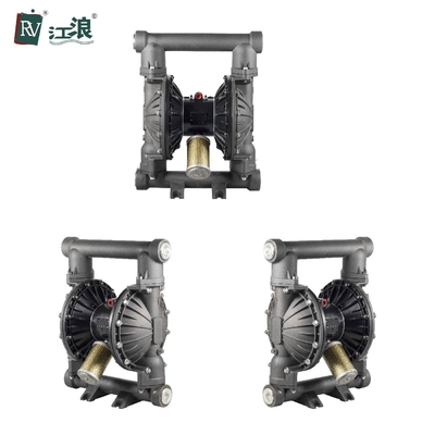 2 " 공기 격판 펌프 공기는 150 Gpm 알루미늄 PTFE 얇은막을 운영했습니다