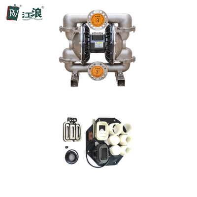 3in 폴리프로필렌 격판 펌프 스테인레스 강 270gpm 120psi