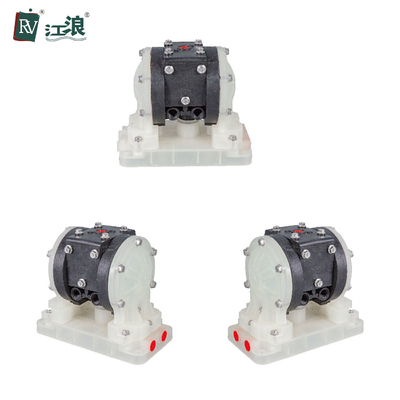 화학적 레지스턴트 산 소형을 위한 1/4 " PVDF 격판 펌프