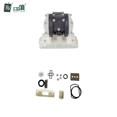 화학적 레지스턴트 산 소형을 위한 1/4 " PVDF 격판 펌프