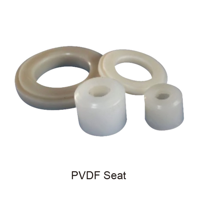 1/4 인치 아오드 격판 펌프 부품 제조사들 PVDF 볼 좌석