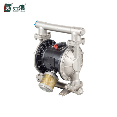 PTFE 공기를 양조하는 1 인치 스테인레스 강 격판 펌프는 물 펌프를 운영했습니다