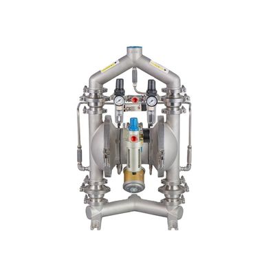 192L/M 유량의 경량 블랙 공압 다이어프램 펌프 (이송 동력)